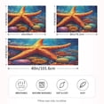 thumbnail image 2 of Ryvnso Satin Pillowcase Starfish in Ocean Pillow Cases Standard Size 30x20in, 2 of 6
