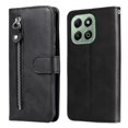 thumbnail image 1 of Estuche de Cuero PU con Cierre para Honor X6B 4G , Funda Protectora con Billetera y Correa, 1 of 6