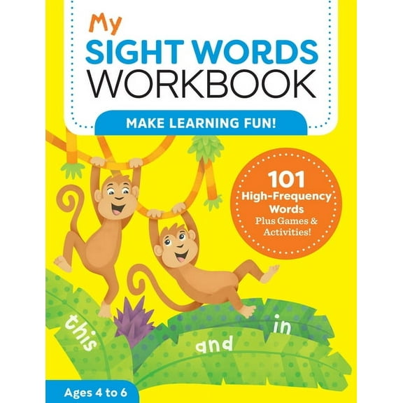 My Workbook: My Sight Words Workbook : 101 High-Frequency Words Plus Games & Activities! (Paperback)