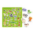 thumbnail image 3 of Transemion Sticker Book Toy Set Children Learning Training Playthings Cartoon Style Reusable Stickers Toys Kit Educational Plaything Prop Type 3, 3 of 9