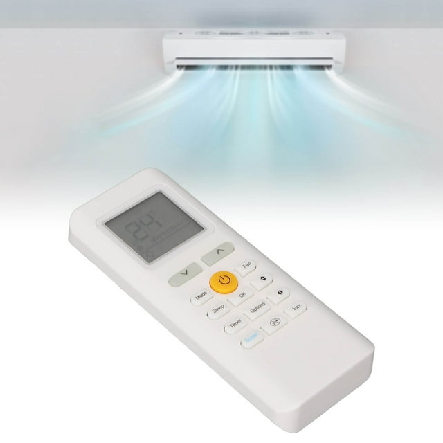 Control Remoto, RG70A BGEF Control Remoto De Aire Acondicionado Fácil De Leer Para RG70C BGEF Para RG70A BGEF