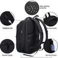 thumbnail image 5 of Mochila de viaje Monsdle para computadora portátil antirrobo con puerto de carga USB 15.6 pulgadas, 5 of 5