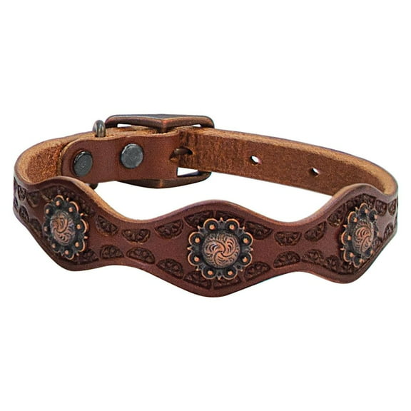 Weaver Leather Sundance Dog Collar: Stylish & Durable for Your Pup 3/4" x 17"