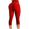 thumbnail image 2 of Workout Leggings for Women Butt Lifting Booty Gym Workout Yoga Sexy Pants High Waisted Gym Leggings Tummy Control Leggins Athletic Clothes Yoga Pants, 2 of 4