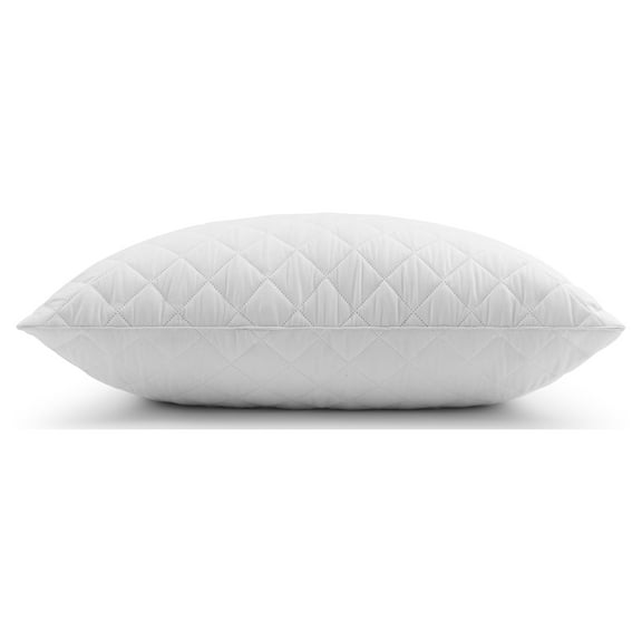 Mainstays Memory Foam Cluster Queen Bed Pillow, Antimicrobial Protection