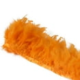 thumbnail image 2 of HUONA 2 Meters Natural Turkey Feathers Trims Width 4-6 inches Feather Fringe Trims Fluffy Plumes Dress Up Craft Costume Accessories for Party Wedding Decorations Watermelon Red, 2 of 10
