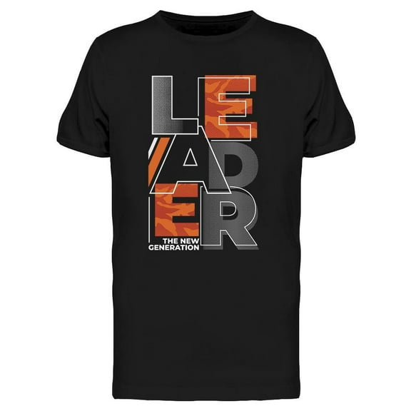 Leader Stylish Design T-Shirt Men -Image by Shutterstock, Male Small