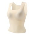 thumbnail image 4 of LVHAOGJOB Solid Color Tank for Women Sleeveless Tops Square Neck Womens Shirts Summer, 4 of 4