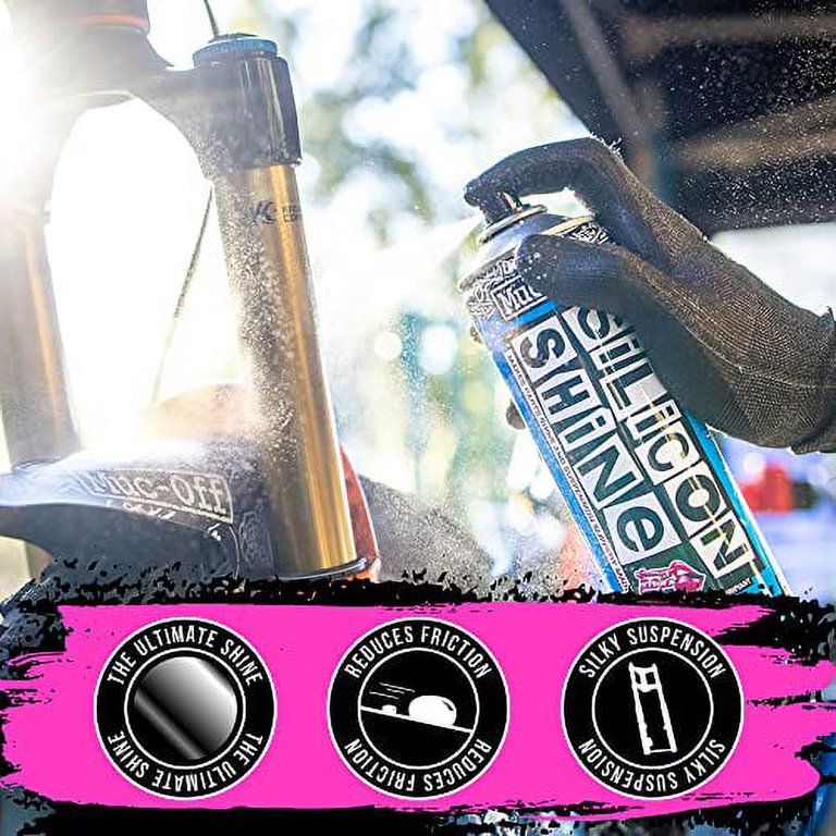 dirt repellent muc off silicon shine