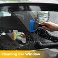 thumbnail image 2 of Gomake Small Rubber Squeegee Window Shower Squeegee,Auto Water Blade for Car Windshield, Window, Mirror, Glass Door (Green+ Blue), 2 of 7