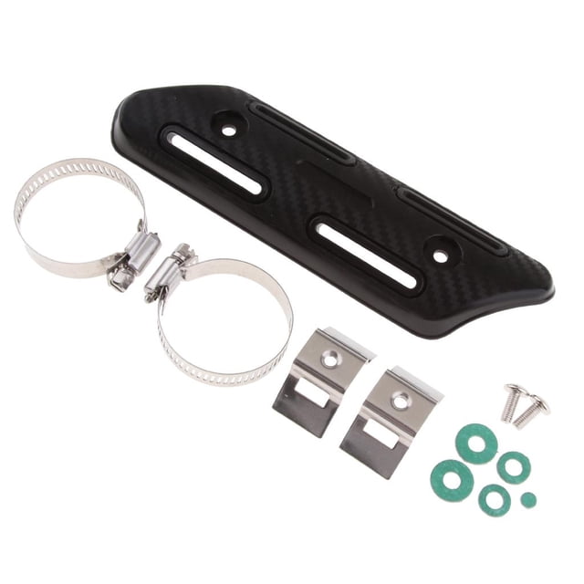 Cubierta de protección térmica para tubo de escape Macarena Universal para motocicleta