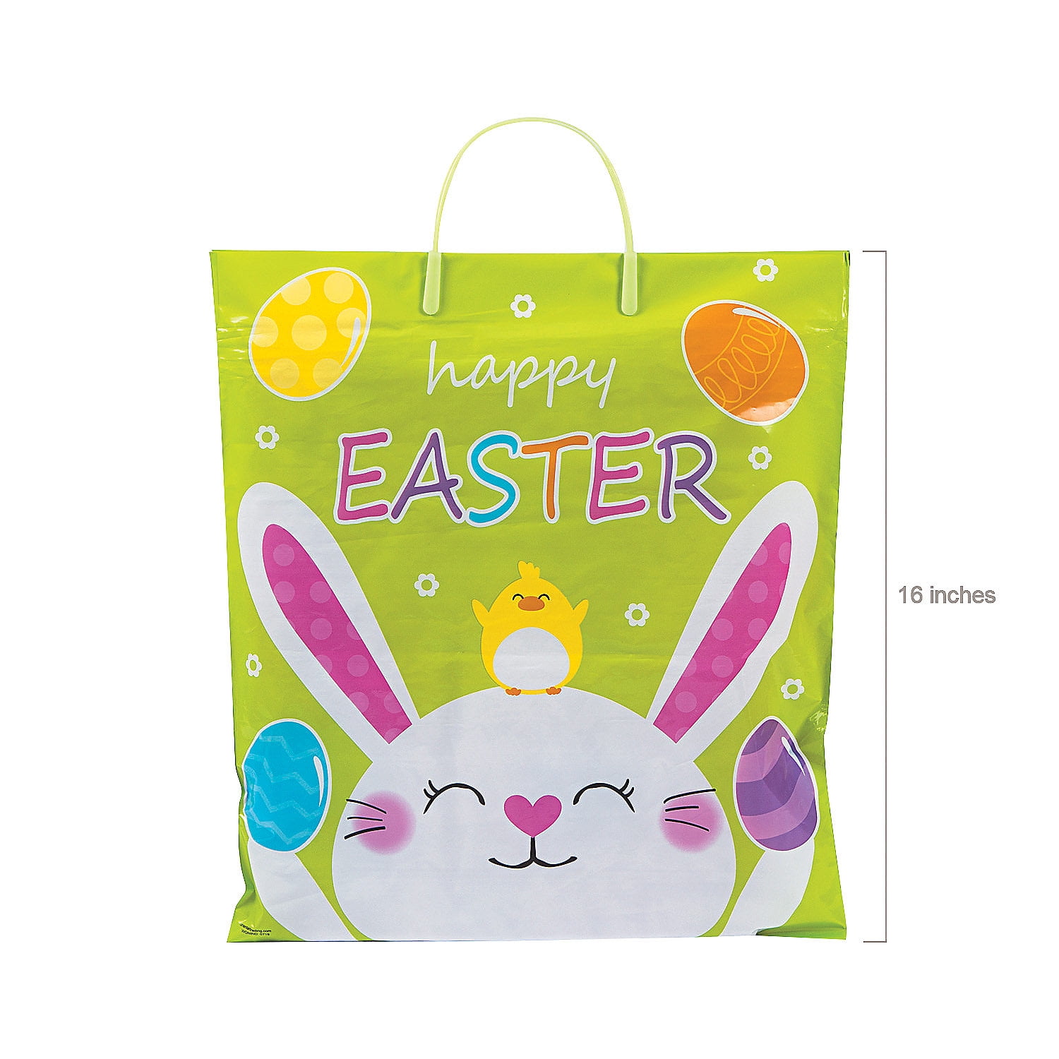 14" x 16" Bulk 144 Pieces Easter Egg Hunt Plastic Bags