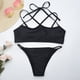 thumbnail image 4 of Conjunto de traje de baño de dos piezas con estampado de dos piezas de Bikini elegante y cómodo para mujer OAVQHLG3B Store  lin121212, 4 of 4