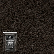 GroundSmart Brown Shredded Rubber Mulch, 37.5 Cu Ft