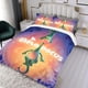thumbnail image 3 of Diplodocus Conjunto de sábanas temático, trío de piezas, cómodo y amigable con la piel, diseño único, regalo de decoración para el hogar para familiares, amigos y fans, 90 cm * 190 cm, 3 of 6