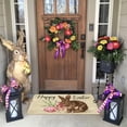 thumbnail image 2 of Easter Door Mat,Spring Bunny Egg Indoor Outdoor Non-Slip Doormat,Entryway Front Porch Rabbit Welcome Mat Colorful for Entrance Decor,30/'' x 17'''' (Happy Easter), 2 of 6