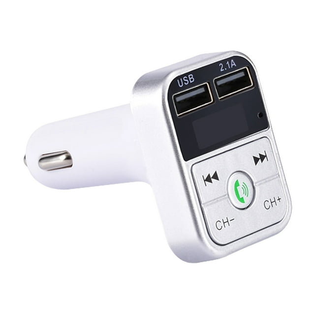 Advanced FM with Fast Charging USB Ports for Wireless Car Audio Streaming and Hands-Free Calling