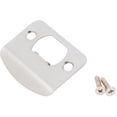 thumbnail image 2 of Stone Harbor Hardware Full Lip 1/4" Round Corner Strike Plate, 2-1/4 Inches, 1-5/8" Center-to-Center, Satin Nickel, 2 of 7