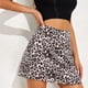 thumbnail image 5 of Falda casual estampada Falda mini de cintura alta Faldas cortas para mujer (Blanco S) FLhrweasw Para estrenar, 5 of 8