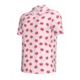 thumbnail image 4 of Wukai Cute Pig Nose Men’s Polo Shirts,Quick-Dry Athletic Shirt,Classic Fit Shirts-Small, 4 of 8