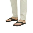 thumbnail image 4 of Jack And Jones Mens Washton Leather Flip Flops, 4 of 4