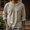 Beige, variant on Men's Casual Fashion Long Sleeve T-Shirt Big and Tall Solid Color Round Neck Top