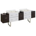 thumbnail image 1 of American Imaginations 88.5-in. W Vanity Set  Gris AI-20257, 1 of 1