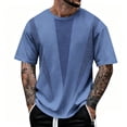 thumbnail image 2 of Cooling Shirts for Men Summer Short Sleeve Crewneck Lightweight Ice Silk Breathable Casual T-Shirts, 2 of 5