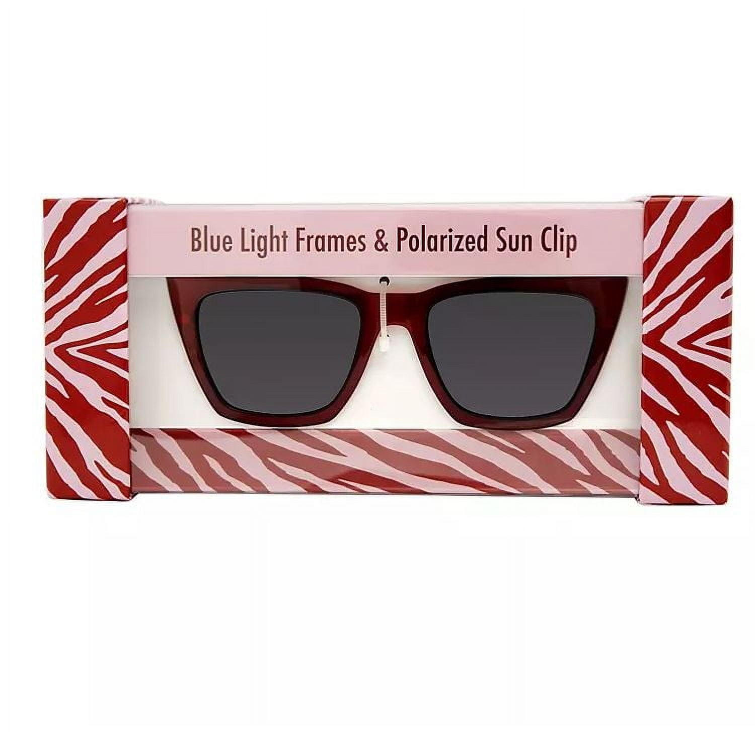 CHRISTIAN SIRIANO Polarized Aviator Sunglasses with Hard Case (New) Christian Siriano Rx main image 4