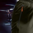 thumbnail image 6 of BXINGOHAI Mens Sweat Shorts Athletic Casual Jogger Shorts with Zipper Pockets Army Green,XL, 6 of 6