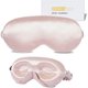 thumbnail image 1 of wonima11 ZIMASILK Adjustable 22 Momme 100% Mulberry Silk Sleep Mask, Upgraded 3D Contoured Cup Eye Mask for Sleeping, Super Soft & Breathable Blindfold, Blackout for Deep Sleeping (Pink), 1 of 1