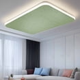 thumbnail image 2 of Vintage Forest Green Fluorescent Light Covers, Farmhouse Retro Solid Color Linen Texture Magnetic Light Covers for Ceiling Lights, Fluorescent Ceiling Shade for Classroom Bedroom Office 4x2Ft x 4PCS, 2 of 8