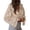 Beige, variant on Long Sleeve Shirts for Women, Women's Lace Button Up Shirt Peasant Boho Embroidered Tops Long Sleeve Floral Sheer Blouses
