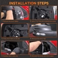 thumbnail image 4 of Cubiertas de espejo negras brillantes para Dodge Ram 1500 2019-2025, 4 of 7