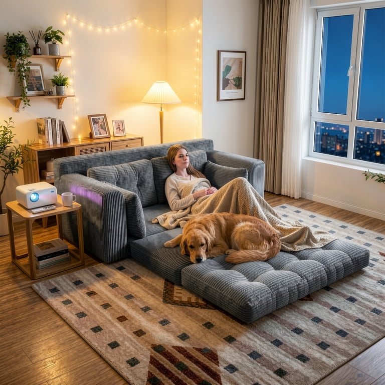 AK　NEIGHBORHOOD FOLDING SOFA. EnHomee 58.6