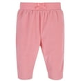 thumbnail image 6 of Gerber Baby Girls Microfleece Pants, 4-Pack, (Newborn - 24 Months), 6 of 11