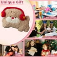 thumbnail image 6 of FeiFu Cute Headphone Dog Plushes Pillow Irregular Shaped Sofa Cushion Scrappy Dog Plushes Toy Soft Suitable for Sofa Bed Decoration, 6 of 6