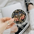 thumbnail image 2 of Stand for The Flag, Kneel for The Fallen US Army Veteran Car Decal Military Car Decals Sticker Die-Cut Waterproof Vinyl Sticker for Laptop Water Bottle Phone Window Helmet Decal Gifts 5" (4x4inch), 2 of 3