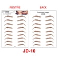 thumbnail image 1 of Xihbxyly Pegatina para Cejas 6D, Tatuajes Naturales de Color Marrón, Transformación Instantánea, Fácil Aplicación, Diseño Agradable para La Piel, Varios Estilos, Imprescindible para El Maquillaje Dia, 1 of 3