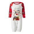 thumbnail image 2 of DuAnyozu Matching Pajamas Set for Family Fleece Christmas Sleepwear Zipper Jumpsuit, 2 of 9