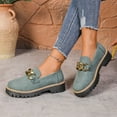 thumbnail image 5 of Wowcloth Women's Fashion Casual Retro Round Toe Chunky Heel Loafers – New Arrival Footwear for Stylish Everyday Outfits, 5 of 9