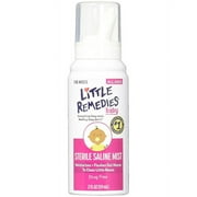 Little Remedies Saline Nasal Mist Spray, 1.7 OZ (Pack of 3)