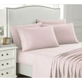 thumbnail image 2 of Sweet Home Collection 1500 Series Bed Sheets - Extra Soft Microfiber Deep Pocket 6pc Sheet Set - Pale Pink, Queen, 2 of 5