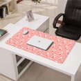 thumbnail image 3 of Long Mouse Pads for Desk,Pink Cow Heart Pattern Desk Mats on Top Of Desks, Desk Mouse Pad Extra Large with 3mm Non-Slip Base and Stitched Edge for Gaming,Office,Work,Home 31.5"x15.7", 3 of 6