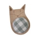 thumbnail image 5 of Alfiletero de madera multiusos con forma de animal pequeño para organizar agujas Verde claro, 5 of 9