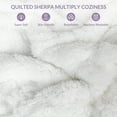 thumbnail image 7 of HOMLYNS Queen Size Electric Heated Mattress Pad - Zoned Dual Control 10 Heat Levels & 1-12H Timer, 7 of 7