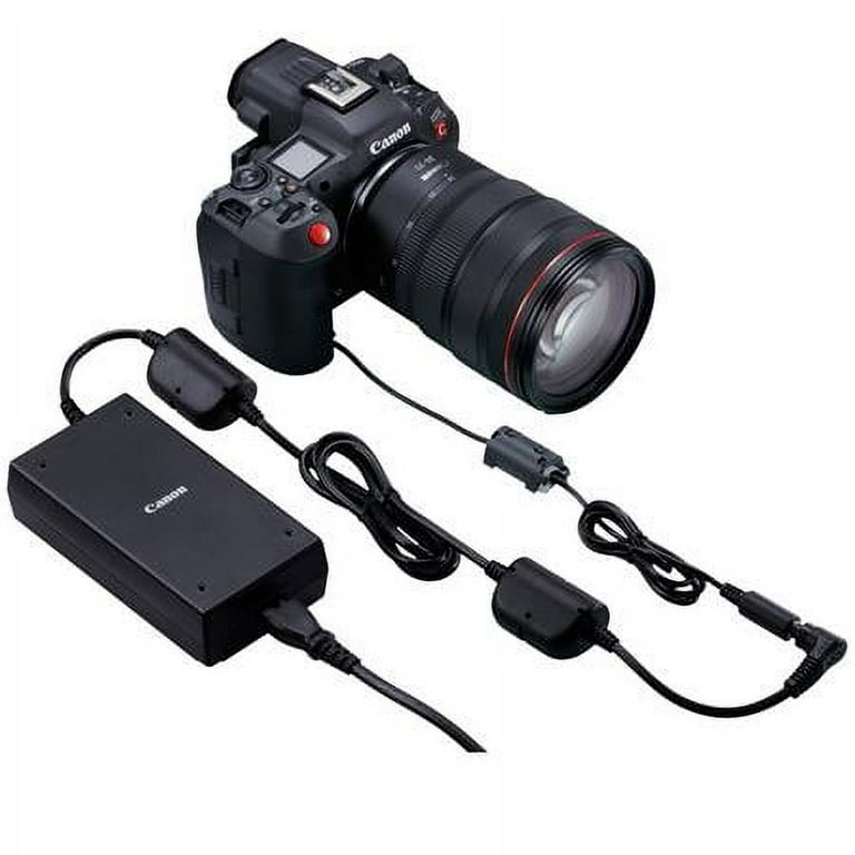  Canon EOS R5 Mirrorless Digital Camera with 24-105mm f/4L Lens  (4147C013) + 4K Monitor + Pro Headphones + Pro Mic + 2 x 64GB Memory Card +  Case + Corel