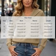thumbnail image 3 of hoksml Women's Sailor Collar Ribbed Knit Sweater, Long Sleeve Slim Casual Pullover, 3 of 7