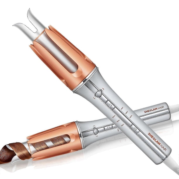 Automatic Curling Iron 1 1/4 inch with 3 Temperatures, 2Way Rotation, Auto ShutOff Ref: 4805-Good 26s