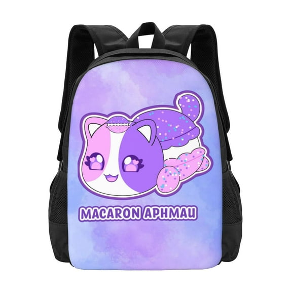 Aphmau Backpack Laptop Backpack for Teen Women men 16.5 Inch Casual Daypack
